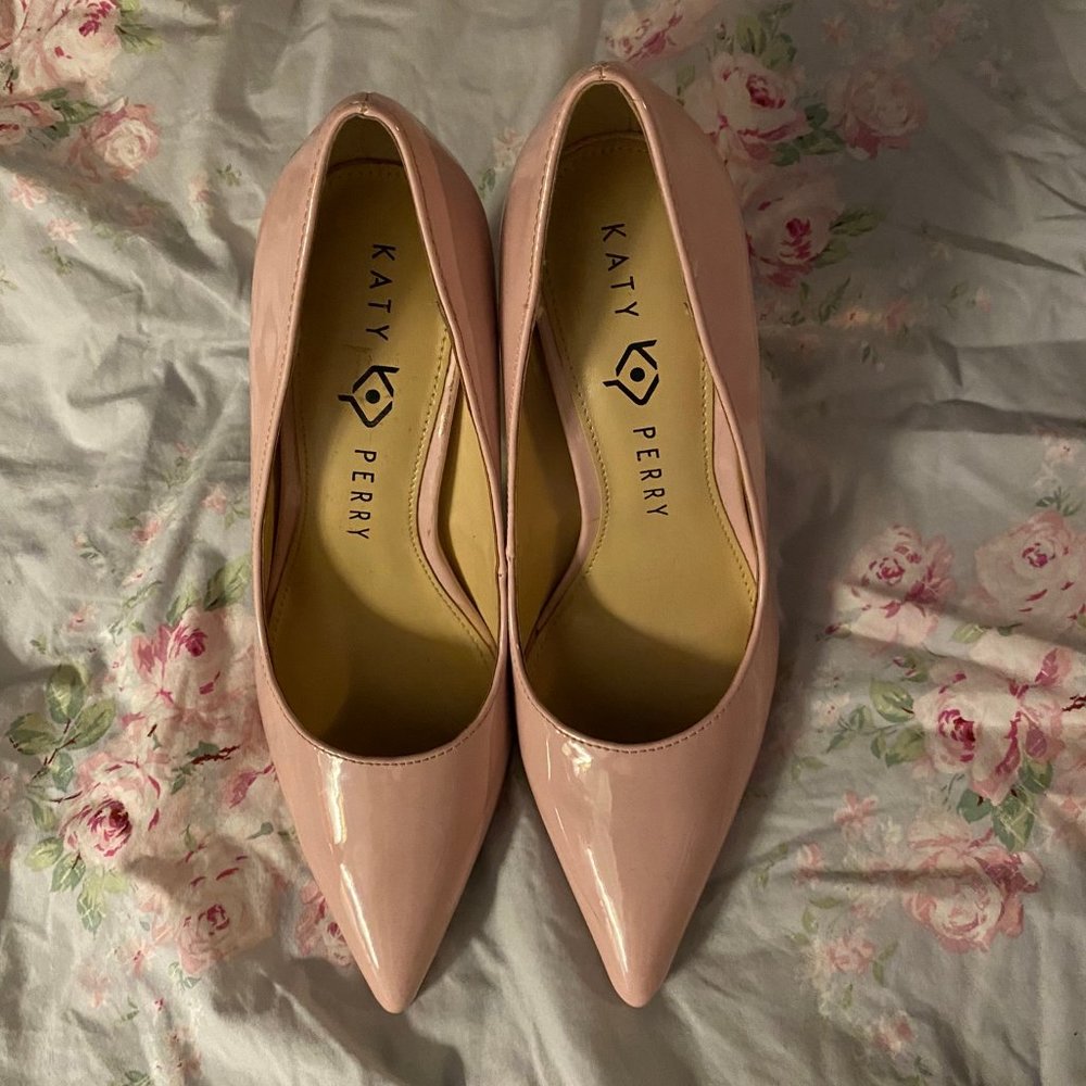 Katy Perry The Memphis Pink Pumps Shoes Rose Gold